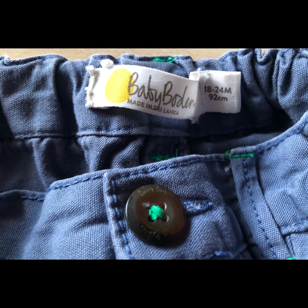 Baby Boden blue shorts